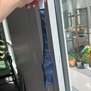 NWT blue bow tie